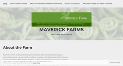 Desktop Screenshot of maverickfarms.com